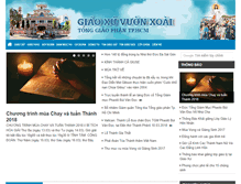 Tablet Screenshot of giaoxuvuonxoai.com